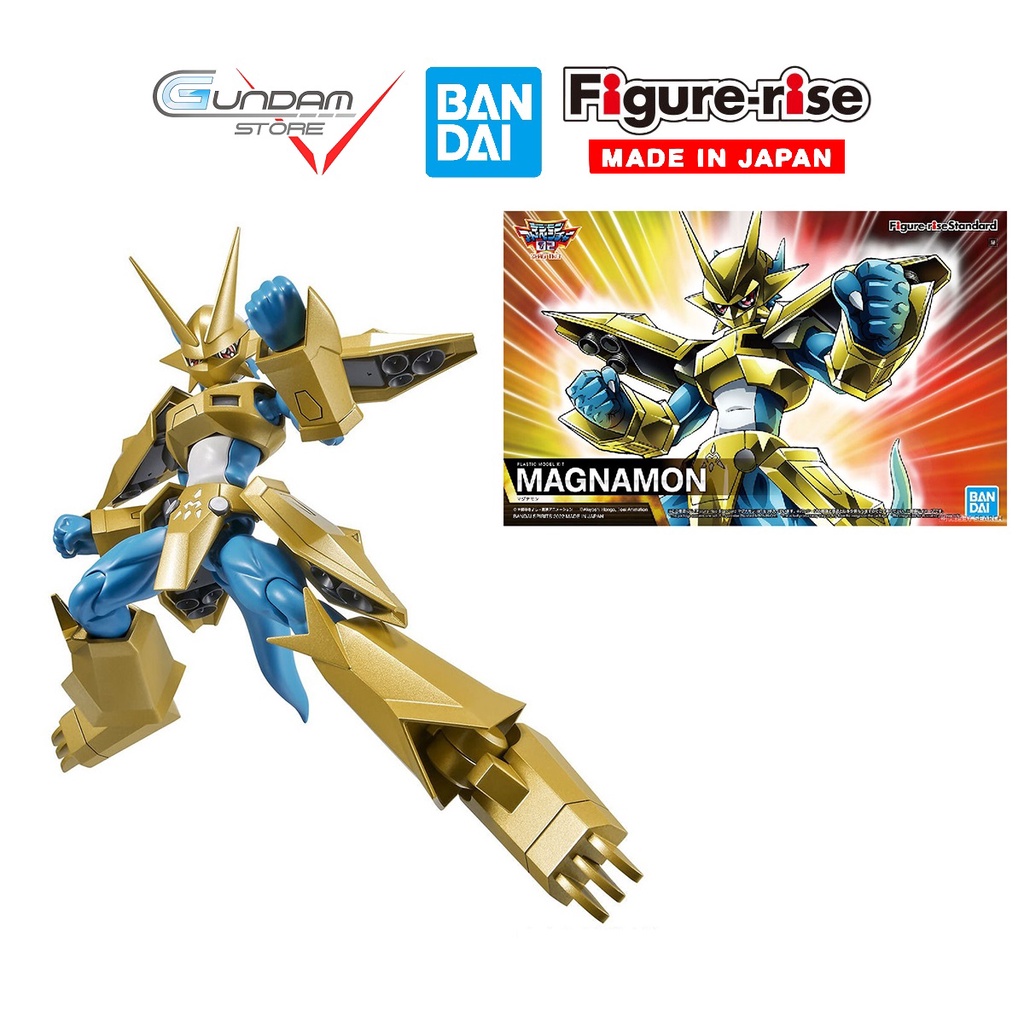 Mô Hình Lắp Ráp MAGNAMON Figure Rise Standard Bandai Đồ Chơi Anime Nhật