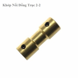 Khớp Nối Đồng Lỗ Trục 2mm - 2mm