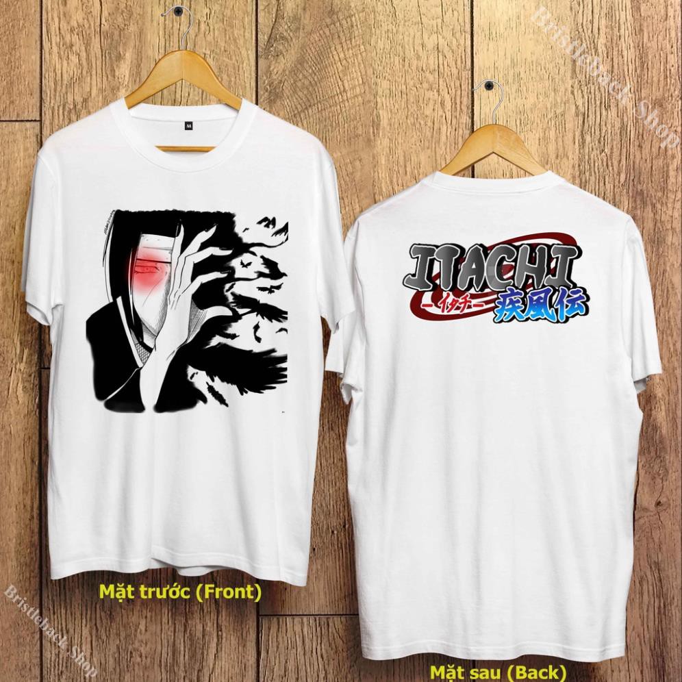 [UY TÍN]🎀 Áo Uchiha Itachi - Áo Naruto - Itachi T-Shirt - Akatsuki T-Shirt siêu rẻ - UIC-012
