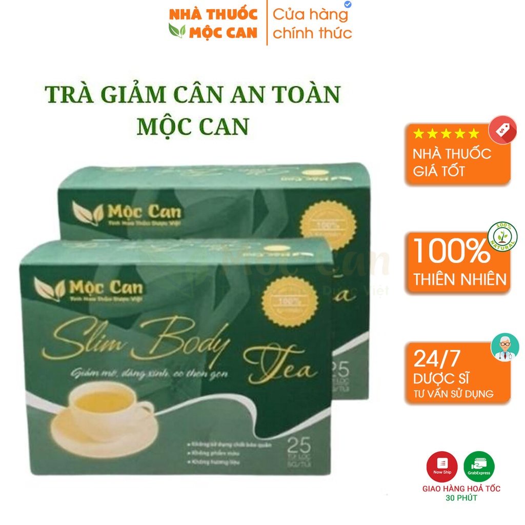 Trà Giảm Cân Mộc Can Slim Body An Toàn Giúp Giảm Cân Nhanh Chóng, Hiệu Quả - Trà Mộc Can tramoccan