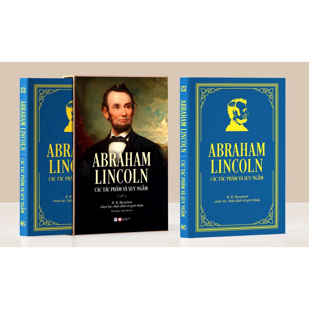 Sách - Deluxe Books - ABRAHAM LINCOLN – Các Tác Phẩm Và Suy Ngẫm Sách Khám Phá Sách Người Nổi Tiếng