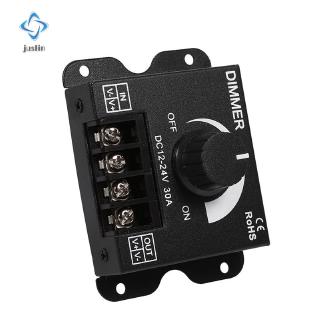 12V-12V 30A Metal LED Switch Dimmer Controller Manual Operation for Strip Light