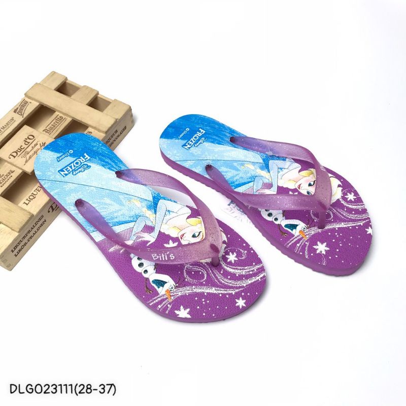 Dép Xỏ ngón bé gái hình Công chúa Elsaa