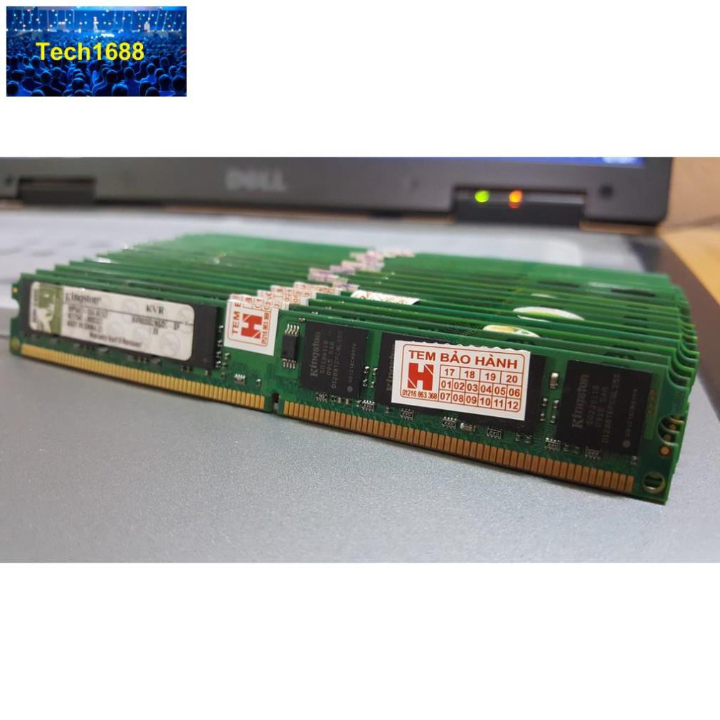 ram kingston 2g ddr2 bus 800 pc dùng cho máy tính bàn - 2G DDR2 800 KINGSTON