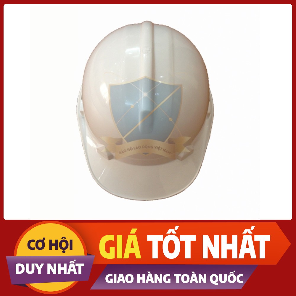 Mũ bảo hộ lao động Nhật Quang có nút vặn không xốp các màu hàng chuẩn đẹp bền