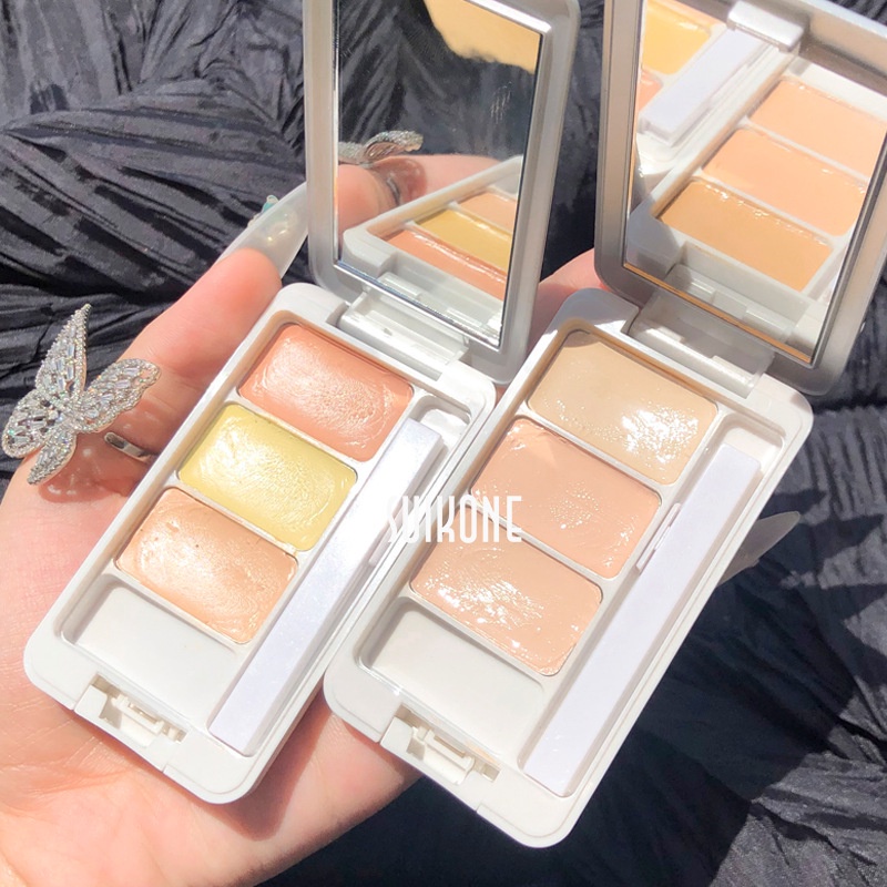 Kem Che Khuyết Điểm Ba Màu SUIKONE, Làm Sáng Và Phục Hồi, Che Các Vết Nám Trên Khuôn Mặt, Vết Mụn, Quầng Thâm Và Nước Mắt | BigBuy360 - bigbuy360.vn