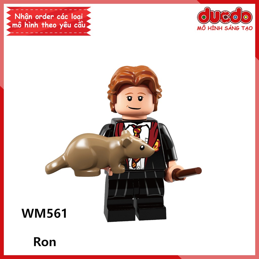 Minifigures các nhân vật trong Harry - Đồ chơi Lắp ghép Xếp hình Mini Mô hình Potter WM 6040