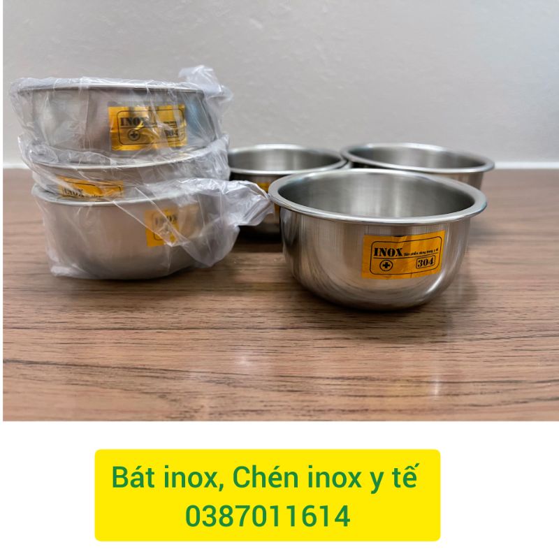 Chén inox, Bát inox y tế, Bát nhựa