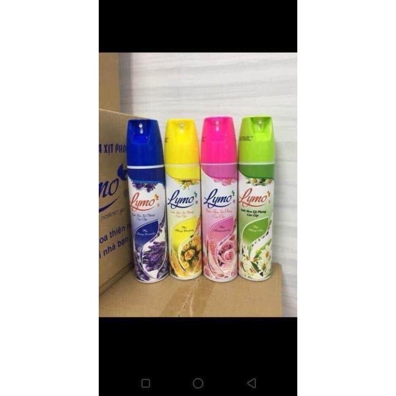 Xịt thơm phòng Lymo hương nước hoa  BN