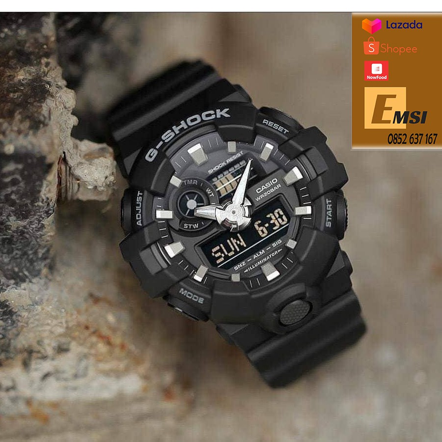 Đồng hồ Casio G-Shock Nam GA-700-1B