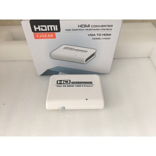 Bộ chuyển đổi VGA + Audio sang HDMI