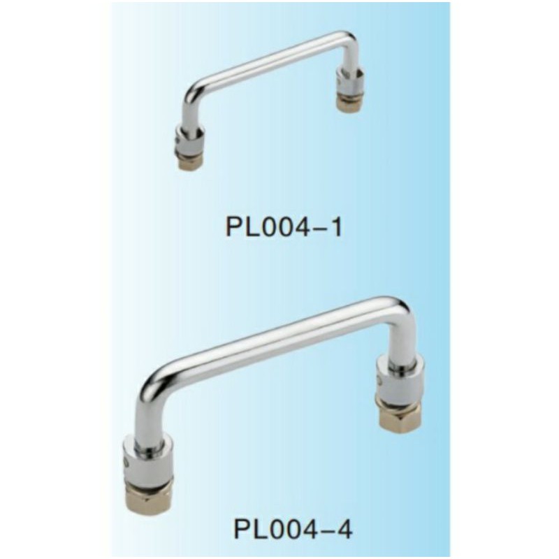 Tay nắm INOX- Tay nắm LS506-Tay nắm inox chữ D Phi 9 dài 90mm, 100mm, 120mm