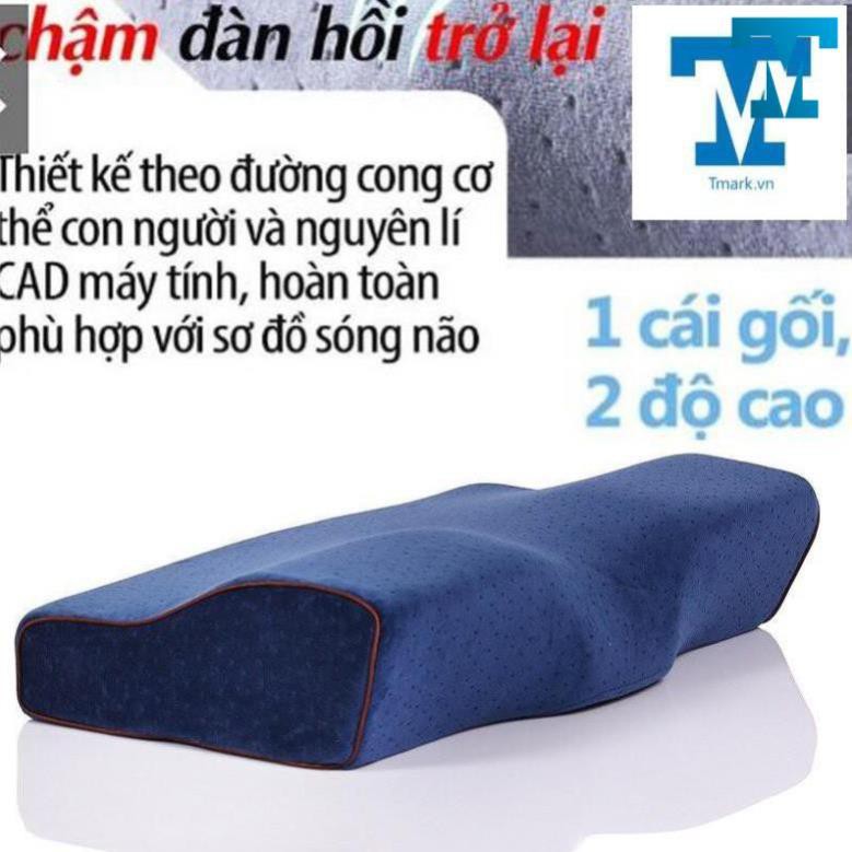 Gối ngủ nhanh nhật bản cao su non đa năng chuyên chữa chị đau mỏi vai gáy thoát vị đốt đốt sống cổ, ngủ không ngon