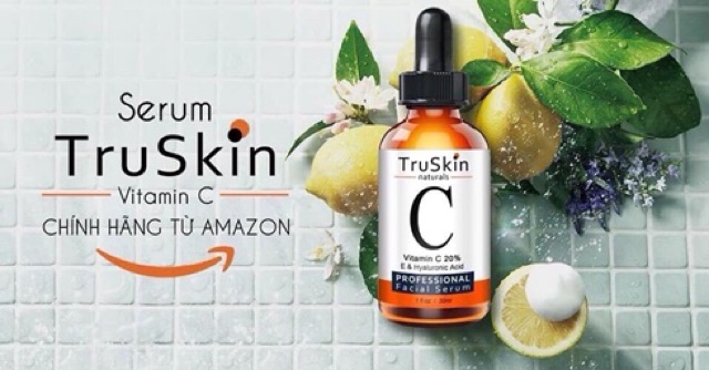 🎀🎀Serum Vitamin C Truskin Naturals - Chưa Từng Hết Làm Mưa Làm Gió 💕💕