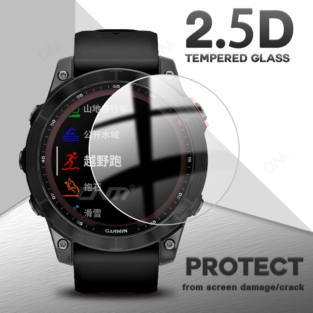 1 Kính Cường Lực Cao Cấp 9H Cho Đồng Hồ Thông Minh Garmin Fenix