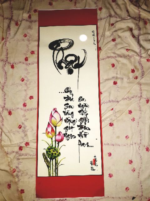 Tranh Thư Pháp chữ Phật