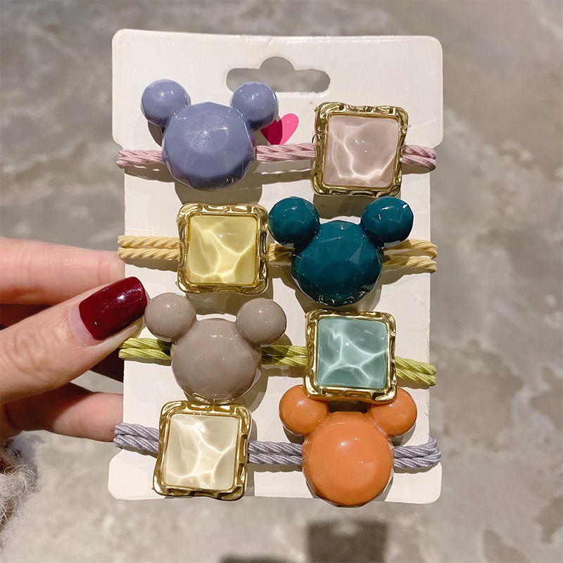 Dây buộc tóc hình chú chuột dễ thương