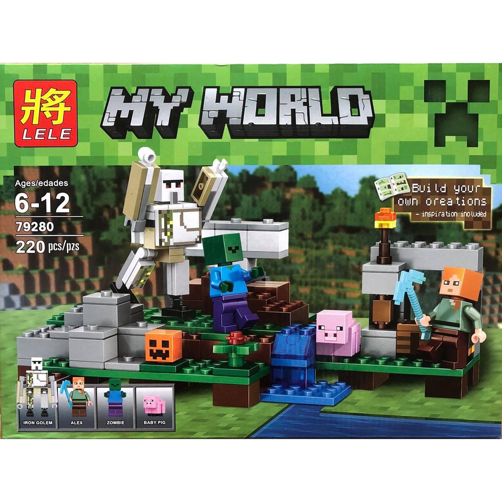 Lego Minecraft - Bộ Ghép Hình Minecraft
