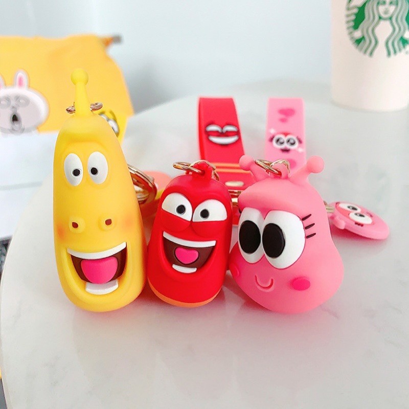 Móc khóa Larva ấu trùng chính hãng