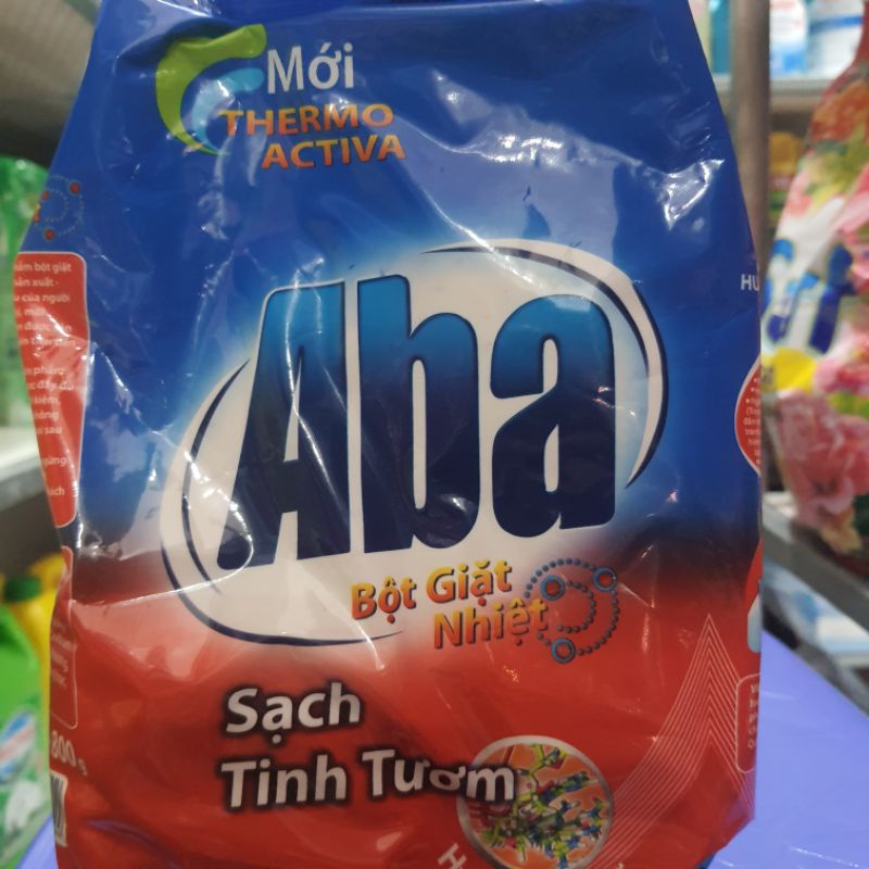 Bột giặt nhiệt Aba Sạch tinh tươm 800g