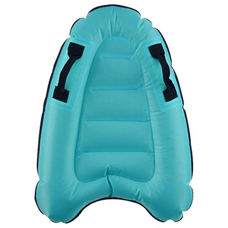 Portable Body Board Inflatable Pool Float Surfboard with Handles