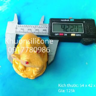 Khuôn silicon 12 con giáp (Tý)