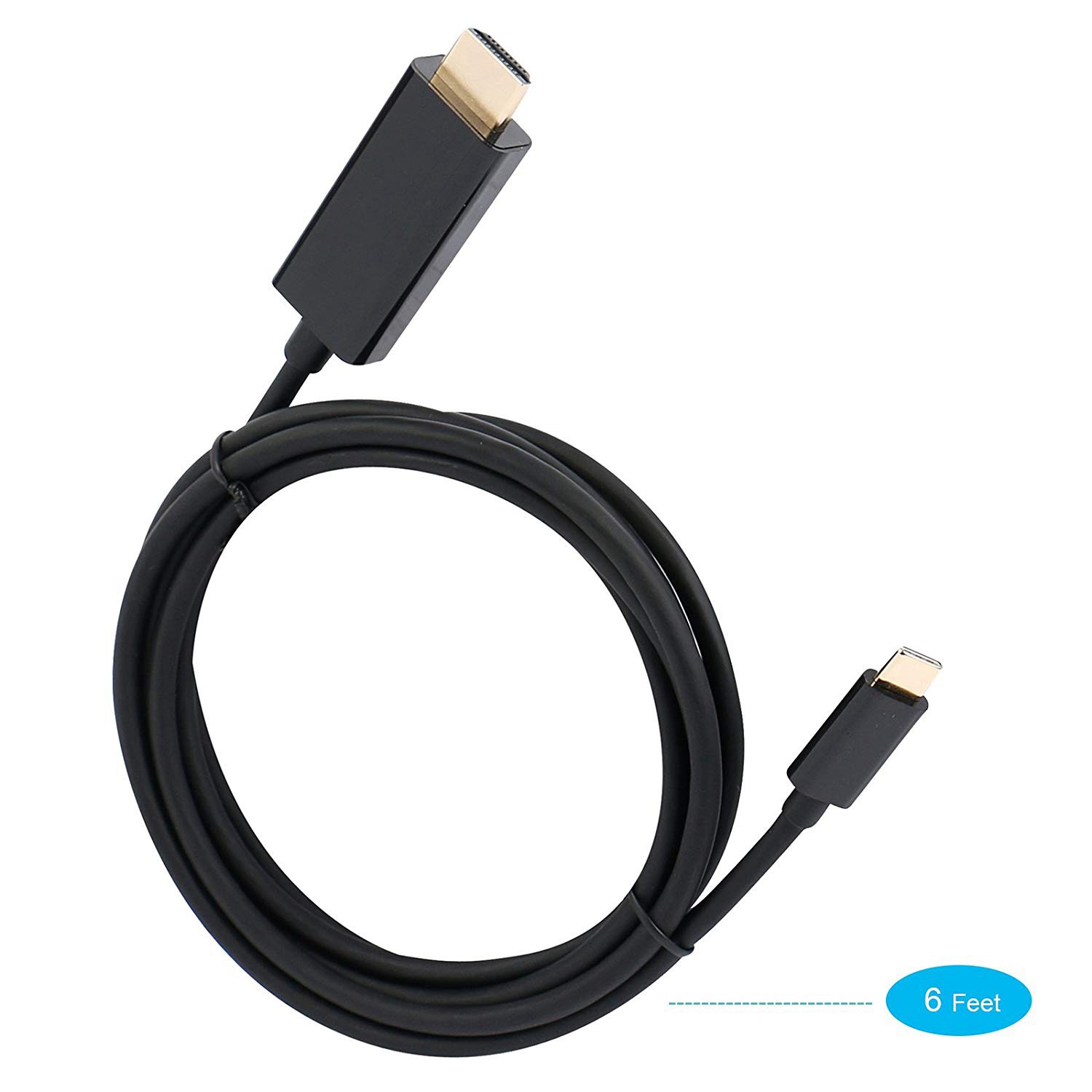 Cáp Chuyển Đổi Từ Usb Type C (Thunderbolt 3) Sang Hdmi 4k Uhd 1.8m