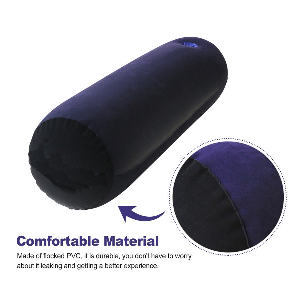 Home Soft Wedge Travel Portable Outdoor Camping Bedding Relaxing Body Support Inflatable Pillow
