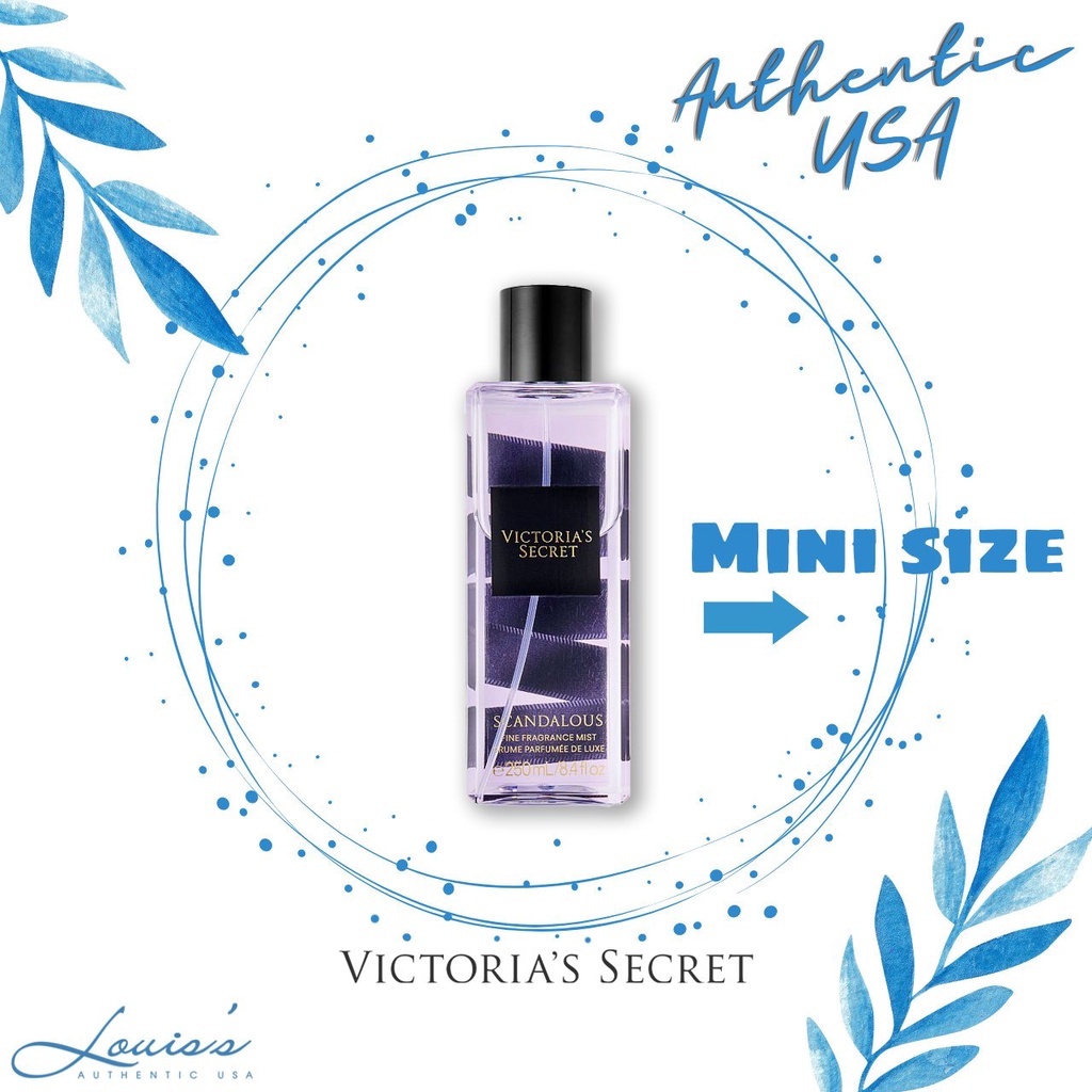 [ Mini 10ml & 30ml ] SCANDALOUS (De Luxe) - Body mist / Xịt thơm toàn thân Victoria's Secret Mỹ