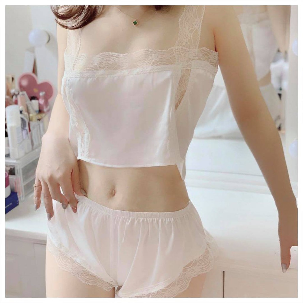 Set Đồ Ngủ 😍 Freeship 😍 Sét Ngủ Ren thiết kế cao cấp | BigBuy360 - bigbuy360.vn
