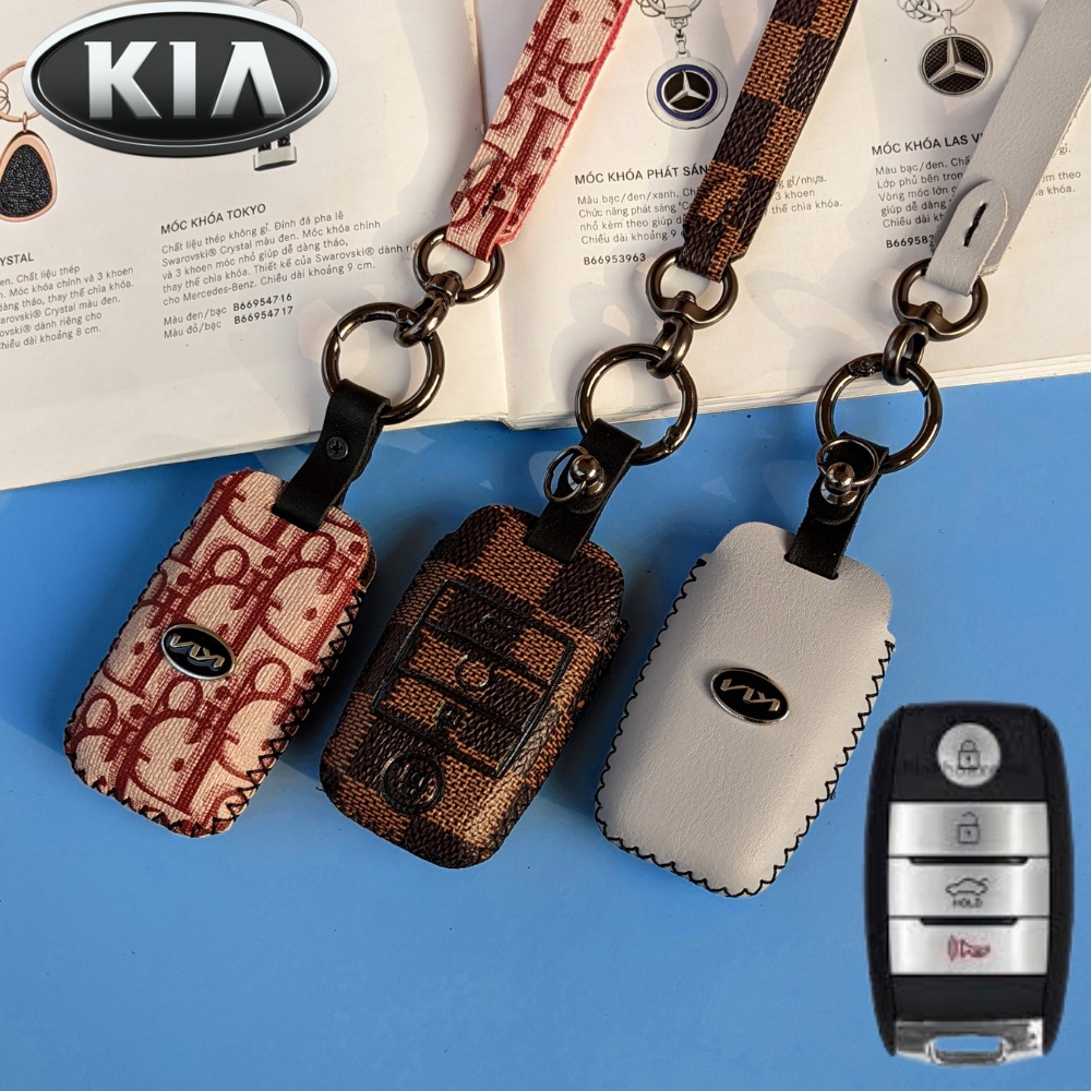 Bao da chìa khóa sonet ,seltos,bọc chìa khóa sonet,seltos (KMK4 Móc A)