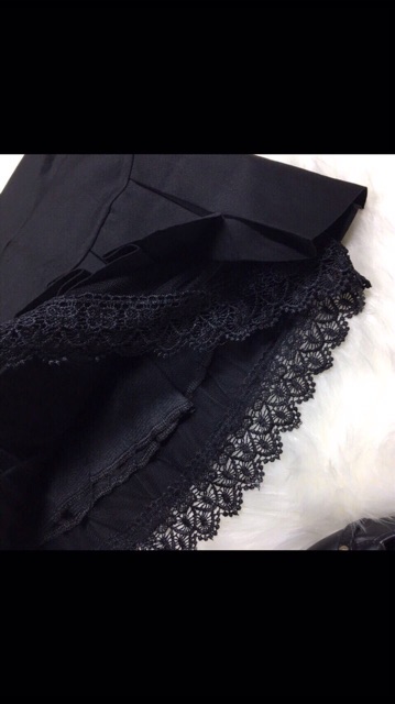 CHÂN VÁY XẾP LY GẤU REN | BigBuy360 - bigbuy360.vn