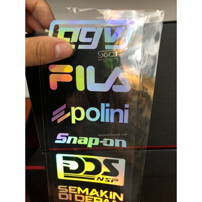 Miếng Dán Phản Quang Nhiều Màu Chống Thấm Nước Trang Trí Thân Xe Mô Tô