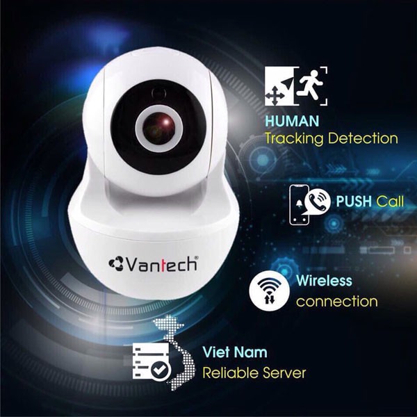 CAMERA WIFI VANTECH V1310 1.3MP CHÍNH HÃNG