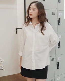 ÁO SƠMI KATE TRẮNG