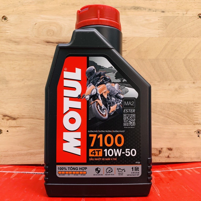 Sỉ Thùng - Motul 7100 4T 10W-50 Nhớt Cao Cấp Tổng Hợp Toàn Phần API SN Jaso MA2