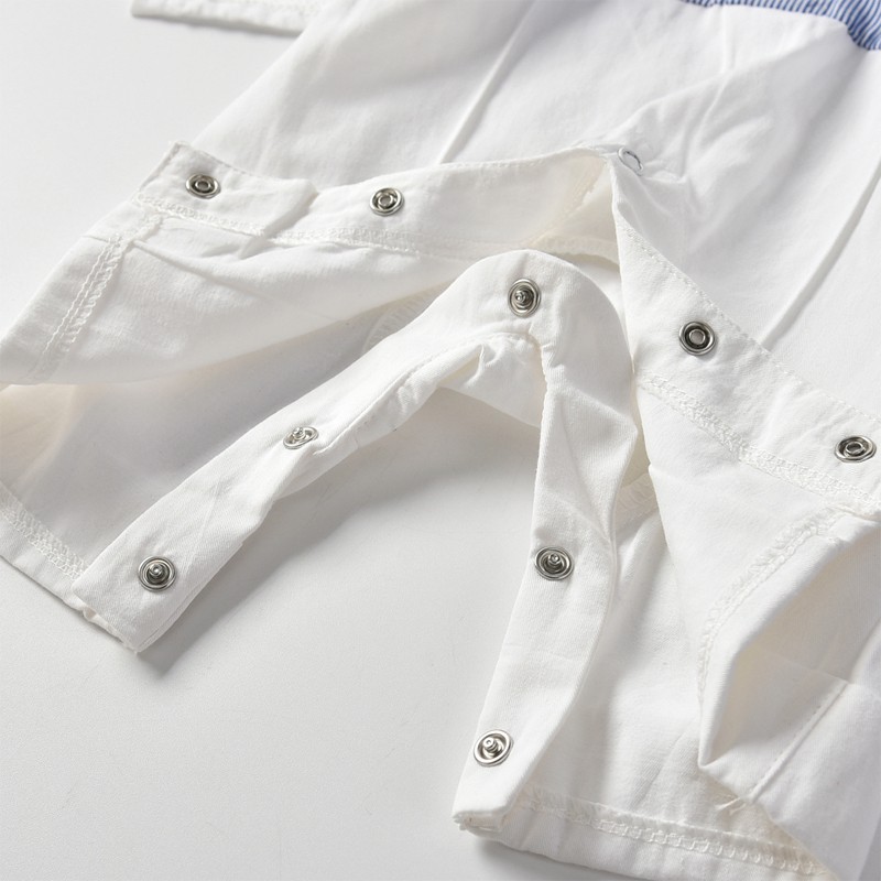 Bộ áo liền quần cotton cho bé siêu cute phong cách châu âu-80131