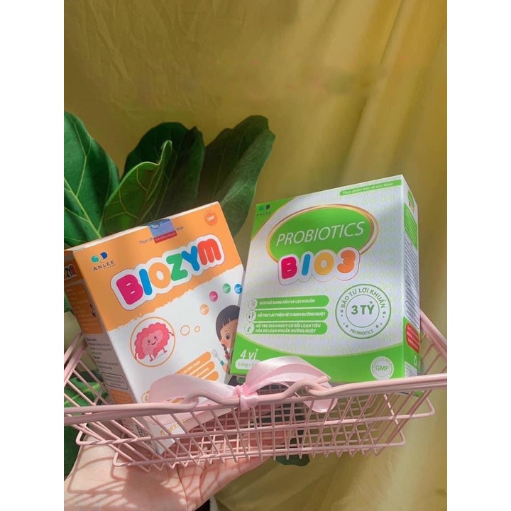 Bộ đôi ăn ngon, tăng cân_Men Probiotics Bio3 + Biozym Vitamin & Thực phẩm bổ sung