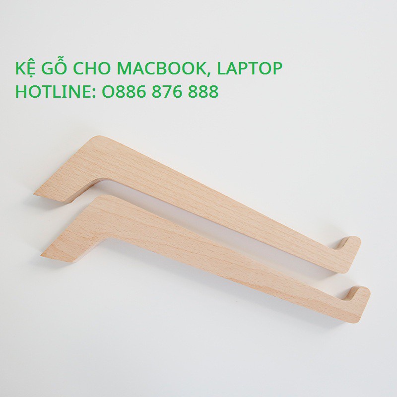 Đế Gỗ Kê Máy Tính, Kệ Gỗ Tản Nhiệt Cho Macbook, Laptop Tinh Tế, Chắc Chắn Giá Luôn Tốt Nhất