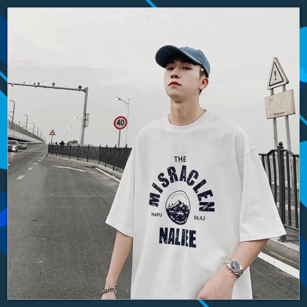 Áo Thun Tay Lỡ Misraclen Form Rộng Siêu Hot🍁 Unisex nam nữ đều mặc được | BigBuy360 - bigbuy360.vn