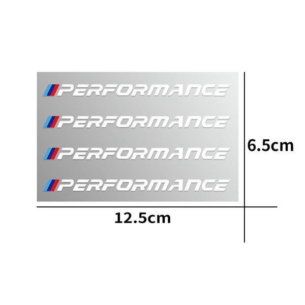 Set 4 Miếng Đề Can Dán Trang Trí Tay Nắm Cửa Xe Hơi bmw Bằng pvc