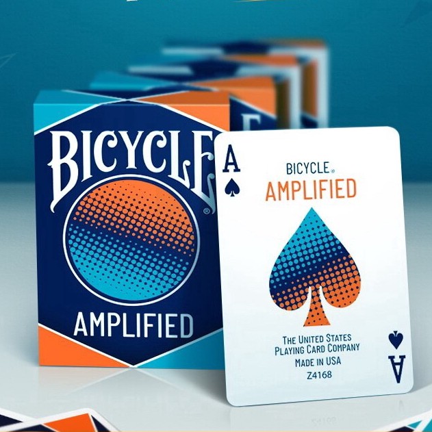 Bicycle Amplified Playing Cards Deck Poker Size USPCC Limited Edition Magic Card Games Magic Props Magic Tricks