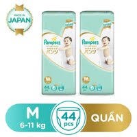 Tã-bỉm quần cao cấp Pampers Nhật Bản L34