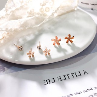 Bông tai Titan - Set hoa xoắn - Tặng Hộp Quà Blink nếu nguyên set