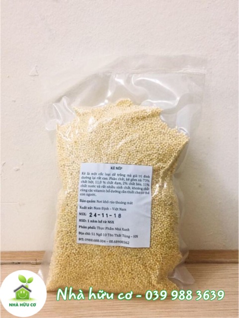 Kê nếp/kê tẻ 200gr Date: 5/2023