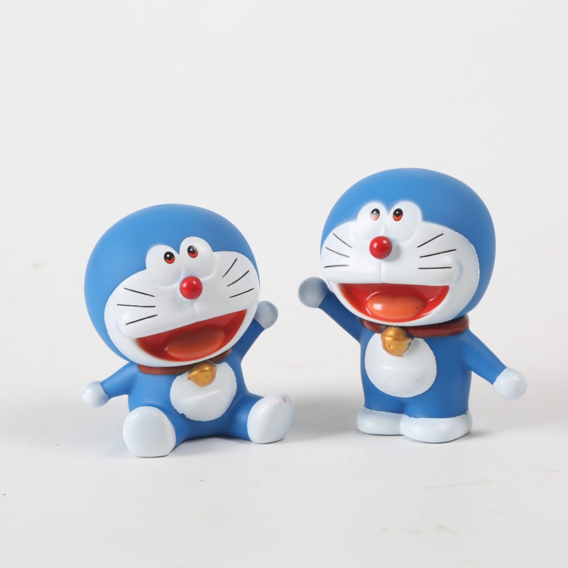 Mô Hình Mèo Máy Doraemon Trang Trí Bánh Kem
