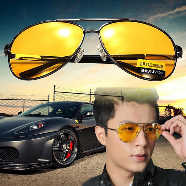 Combo2 MẮT KÍNH NHÌN XUYÊN ĐÊM-NIGHT VIEW GLASSES Giá Rẻ (giao hàng màu ngẫu nhiên )