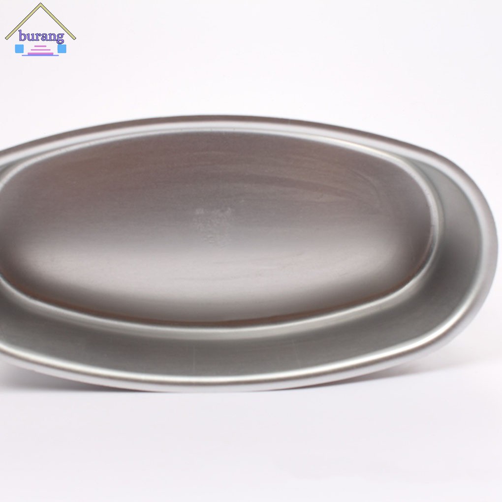 Khuôn Làm Bánh Hình Oval 8 Inch Bằng Hợp Kim Nhôm Chống Dính