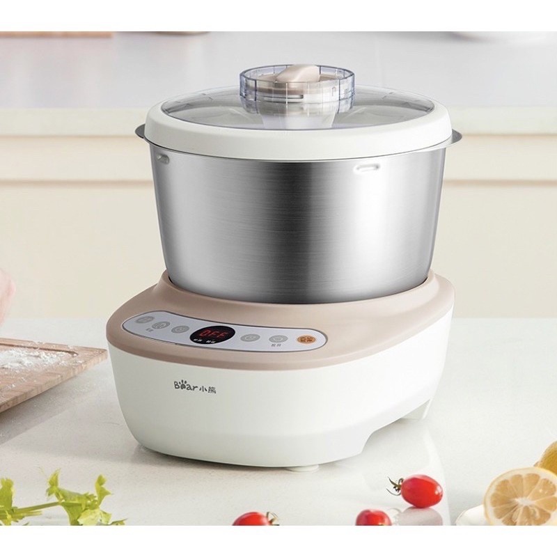 Cối máy nhồi bột BEAR HMJ A50B1, 5lít cối inox