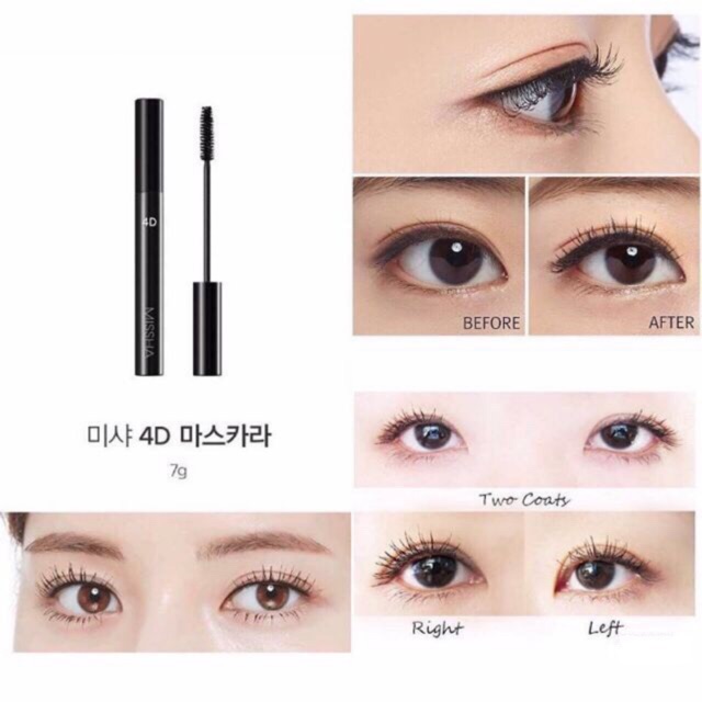 Mascara The Style 4D Missha chuốt mi